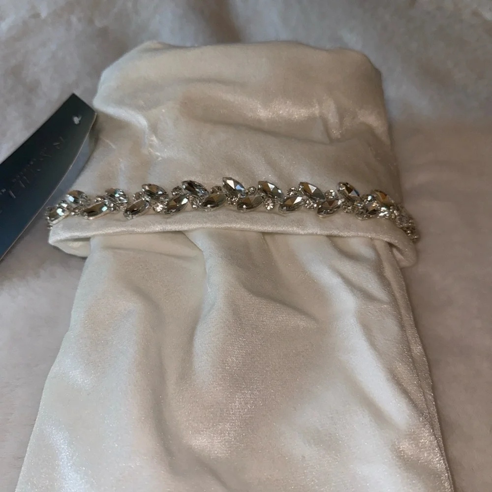 Rachel Zoe beaded Christmas stocking NWT